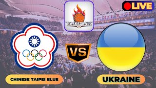 🔴LIVE Score Today  Ukraine Vs Chinese Taipei Blue  Mens William Jones Cup Basketball Jul 14 2024 [upl. by Beverly]