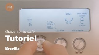 The Barista Pro™ Extraction parfaite régler le volume et la température  Breville CAFR [upl. by Retsim]