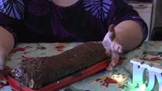 RECETTE DE NOËL BUCHE DE NOËL A LA MOUSSE AU CHOCOLAT [upl. by Yeldoow212]