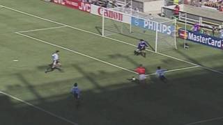 Netherlands  Argentina Bergkamp Goal 1998 HD [upl. by Mani]