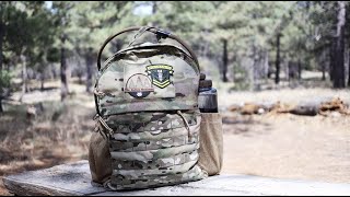 Hidden Woodsmen Ruck Model 23 Bushcraft  Urban EDC pack [upl. by Whale]