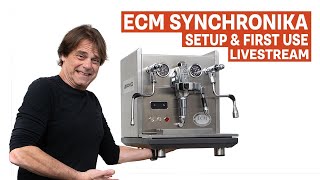 ECM Synchronika Unboxing Startup amp First Use [upl. by Charline118]