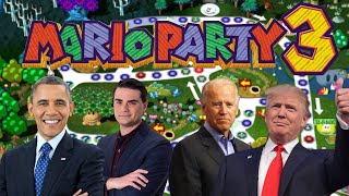 US Presidents Play Mario Party 3 Feat Ben Shapiro [upl. by Gherlein]