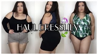 Haul de DressLily  Ropa China para Gordas [upl. by Adamina8]