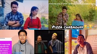 Sathina Nokahibiini Mayam😂😂😂 Eibu Piza Chabagum Chagidaine🤣 Manipuri Funny Latest [upl. by Namyaw643]