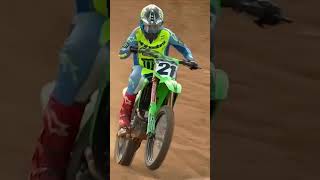 Jason Anderson HUGE crash at Charlotte SuperMotocross 2024 [upl. by Kerrison834]