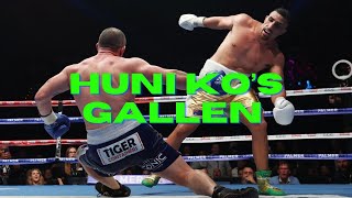 Justis Huni knocks out Paul Gallen trash talk gone wrong [upl. by Anialam952]