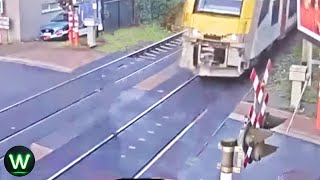 Tragic Moments Shocking Train Moments Filmed Seconds Before Disaster That Are Pure Nightmare Fuel [upl. by Geier]