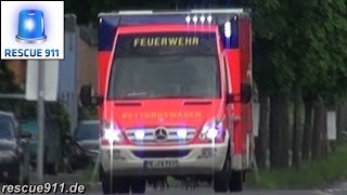 RTW Feuerwehr Monheim am Rhein [upl. by Corty960]