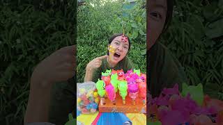 I Tried Mixing CANDY AND WATER for 30 Days and It Was AMAZING funny comedy survival thaobushcra [upl. by Aihsemat]