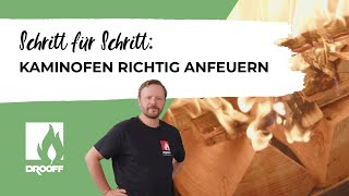 Kamin anzünden – Anleitung wie ich meinen Kaminofen richtig anheize [upl. by Onig]