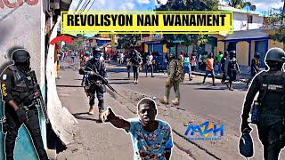 BSAP Lanse Revolisyon an nan wanament  Gwo Afwontman Ak Lapolis  Nasyon Zini Pral Reyaji [upl. by Aracat]