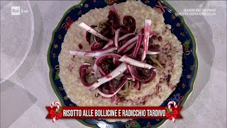 Risotto alle bollicine e radicchio  È sempre mezzogiorno 19122023 [upl. by Miguel701]