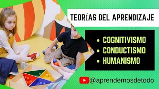 TEORÍAS DEL APRENDIZAJE  Cognitivista Conductista Conectivista Constructivista  LEARNING THEORIES [upl. by Latreese417]