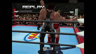 N64 VIRTUAL PRO WRESTLING 2 WCW STING VS RIC FLAIR WCW WWE AEW TNA [upl. by Nehemiah]