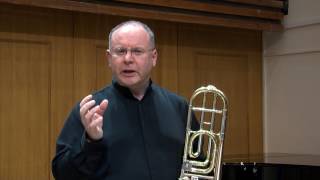 Control your abdomen and embouchure to give your trombone notes weight and identity [upl. by Nageam]