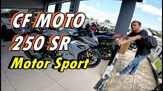 Motor Sport Baru CF Moto 250 SR  Review Spontan [upl. by Anikes]