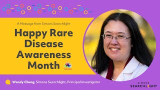 Happy Rare Disease Awareness Month 2024 from Dr Wendy Chung [upl. by Kimble722]