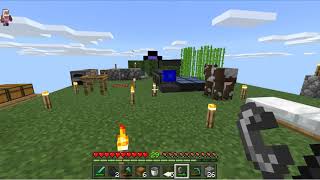 Lets Play Skyfactory V2 Advanced Machinery on Minecraft Bedrock EP 4 [upl. by Amery692]