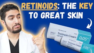 Why You NEED To Use A Retinoid For Your Skin Dermatologist [upl. by Sitelc]