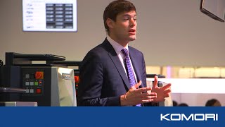 Komori Drupa 2016 G529 Live show [upl. by Neelyak156]