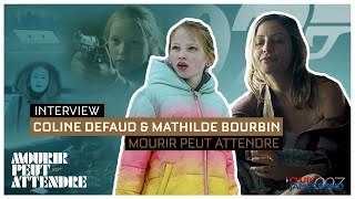 NO TIME TO DIE  Coline Defaud amp Mathilde Bourbin interview James Bond 007 [upl. by Atiroc]