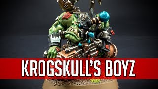 How to paint Ork Burna Krogskull Drakka [upl. by Ardnuek750]