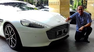 Aston Martin Rapide S Driving Experience Indonesia [upl. by Cornela]