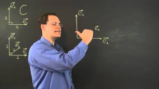 Linear Algebra 19s The Concept of Basis Orientation [upl. by Eanerb]