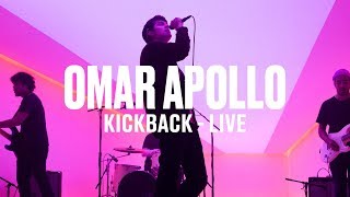 Omar Apollo  quotKickbackquot Live  Vevo DSCVR [upl. by Yelreveb]