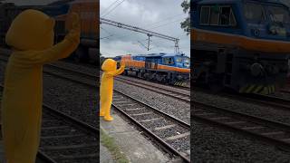 Train 🚆 Drive Reaction 😣 trending shortsfeed shortsvideo reelsvideo comedyvideo [upl. by Netram356]