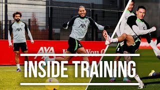 Inside Training GOALS GALORE from Nunez amp AlexanderArnold  Liverpool FC [upl. by Irovi]