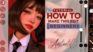 Ibis Paint X Tutorial Realistic Digital Painting Process [upl. by Yllrebmik940]