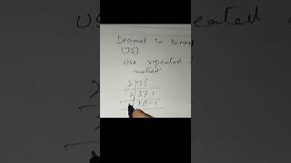 binary to decimal conversions binaryNumber systemshortsEasylearn [upl. by Eelirem]