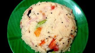 Rava Upma in Tamil  ரவா உப்புமா  South Indian Breakfast Recipe in Tamil [upl. by Dimitris235]