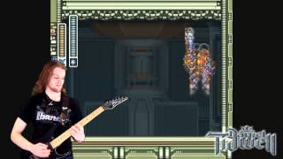 Spark Mandrills Stage on guitar Mega Man X [upl. by Ainocal938]