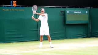 Roger Federer Practice Before Winning Grand Slam 17 [upl. by Dailey584]