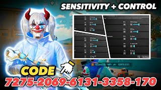 NEW UPDATE 31😱🔥BEST SENSITIVITYCODE amp BASIC SETTING PUBG MOBILE 2024🔥60FPS5Fingger Gyro [upl. by Larson]