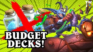 Budget Hearthstone Decks for This Week in 2024 HS Budget Deck Guides [upl. by Saffren452]