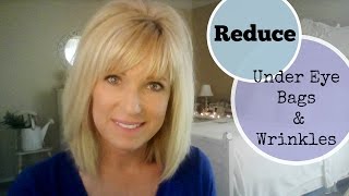 How To Reduce Under Eye Bags And Wrinkles For A Youthful Look [upl. by Ase]