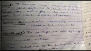 Michelson interferometer experiment Msc physics [upl. by Auqenes613]