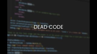 Dead Code [upl. by Hsoj]