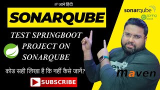 Spring Boot Project on Sonarqube  Java Source Code Analysis using SonarQube  JaCoCo Spring Boot [upl. by Barden118]