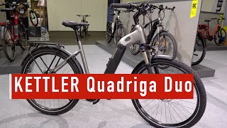 Kettler Quadriga Duo CX5 2020  erste Infos [upl. by Katt]