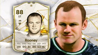 88 Icon Rooney Player Review  EA FC 24 [upl. by Ilamad]