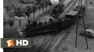 The Train 510 Movie CLIP  Train Wreck 1964 HD [upl. by Olimac]