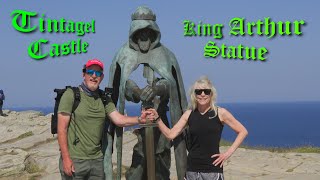 A Day at Tintagel Castle UK ep25 [upl. by Lorola]