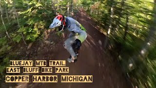 Insane flow jump line in Copper Harbor MI 😍 [upl. by Tat38]