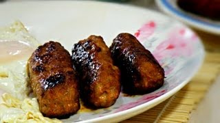 Skinless Homemade Sausages [upl. by Zoellick]