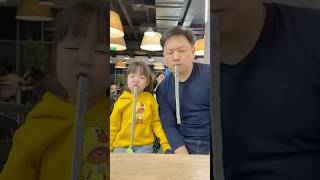 Dad will do everything for his daughter to win LeoNata familyfunny shrots [upl. by Eiboh883]